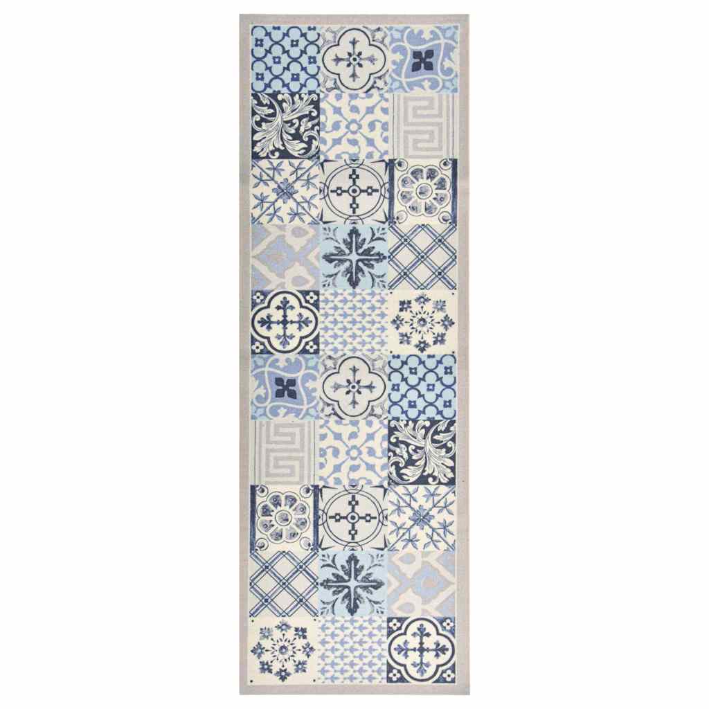 315956 vidaXL Kitchen Carpet Washable Mosaic 60x300 cm