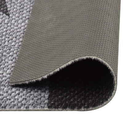 vidaXL Kitchen Carpet Washable Stars 45x150 cm