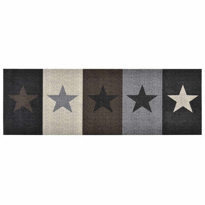 vidaXL Kitchen Carpet Washable Stars 60x180 cm