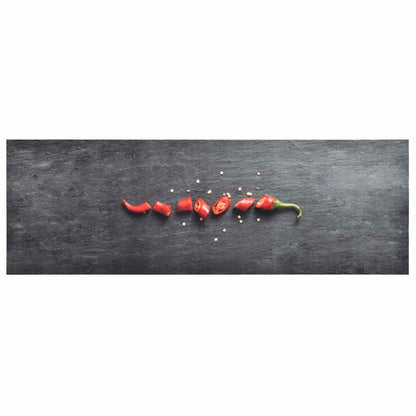 vidaXL Kitchen Carpet Washable Pepper 45x150 cm