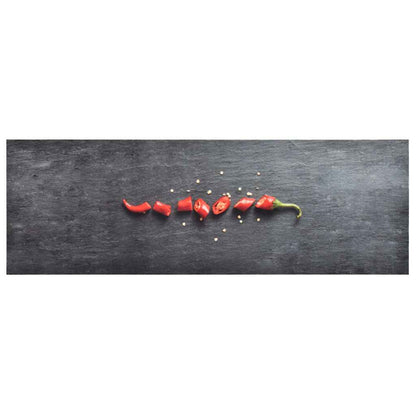 315964 vidaXL Kitchen Carpet Washable Pepper 45x150 cm