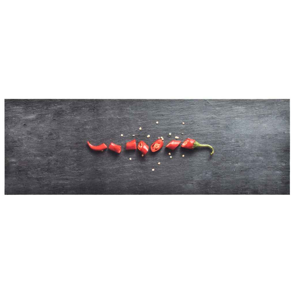 315965 vidaXL Kitchen Carpet Washable Pepper 60x180 cm