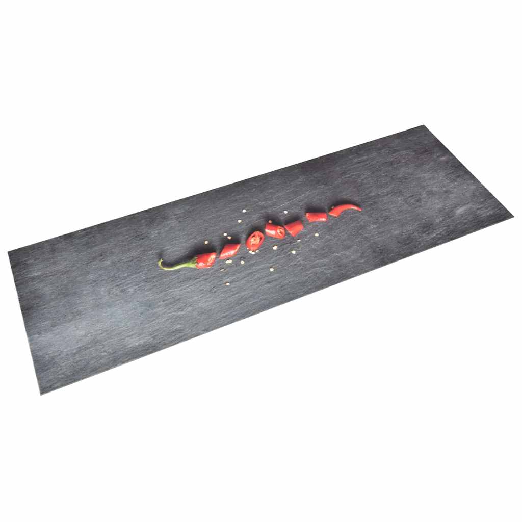315965 vidaXL Kitchen Carpet Washable Pepper 60x180 cm
