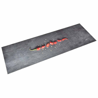 315965 vidaXL Kitchen Carpet Washable Pepper 60x180 cm