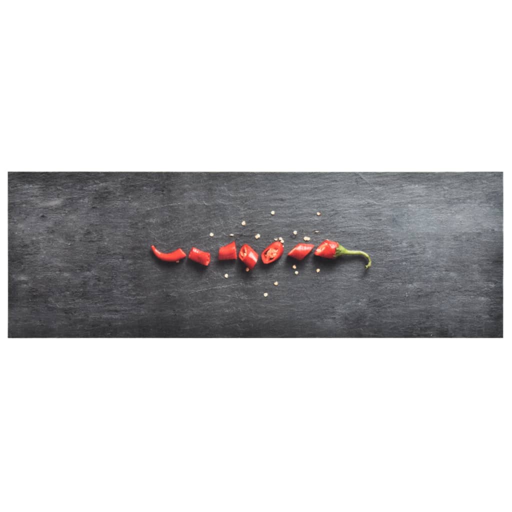 vidaXL Kitchen Carpet Washable Pepper 60x300 cm