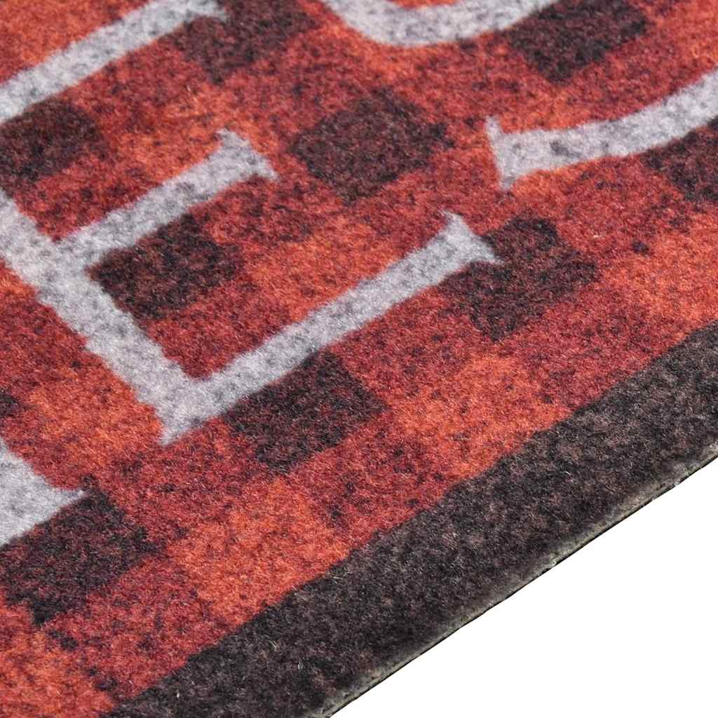315976 vidaXL Kitchen Carpet Washable Tomatoes 45x150 cm