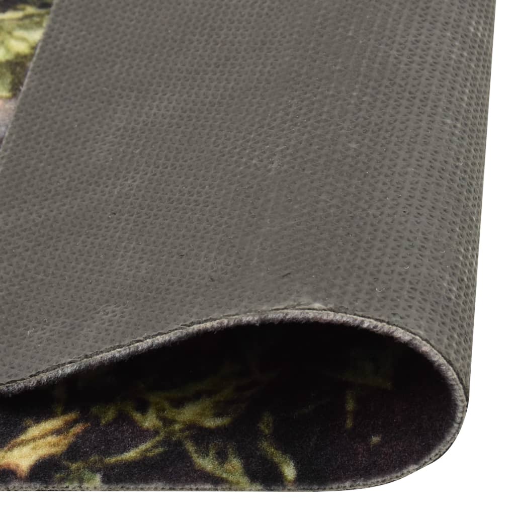 vidaXL Kitchen Carpet Washable Spoons 60x300 cm