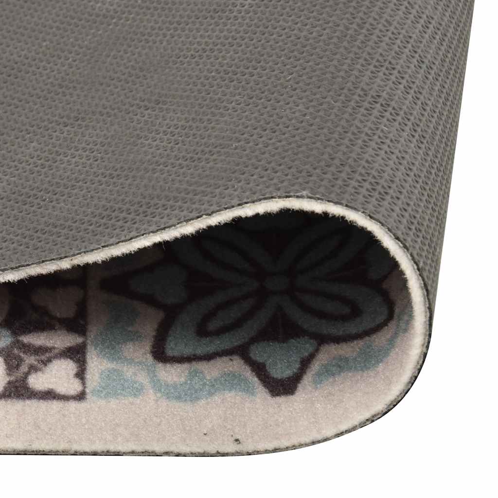 vidaXL Kitchen Carpet Washable Mosaic Colour 60x180 cm
