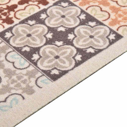 vidaXL Kitchen Carpet Washable Mosaic Colour 60x180 cm