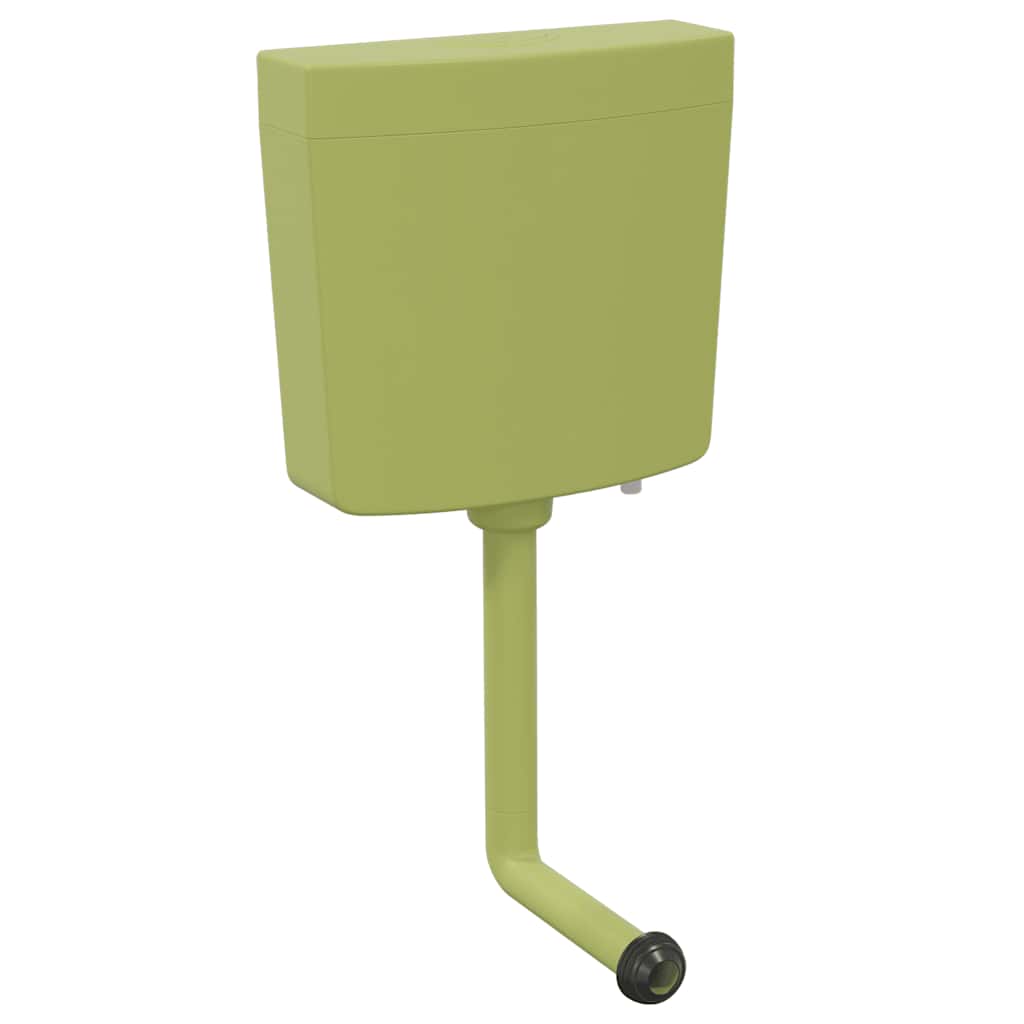 vidaXL Toilet Cistern with Bottom Water Inlet 3/6 L Olive