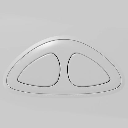 vidaXL Toilet Cistern with Bottom Water Inlet 3/6 L Grey