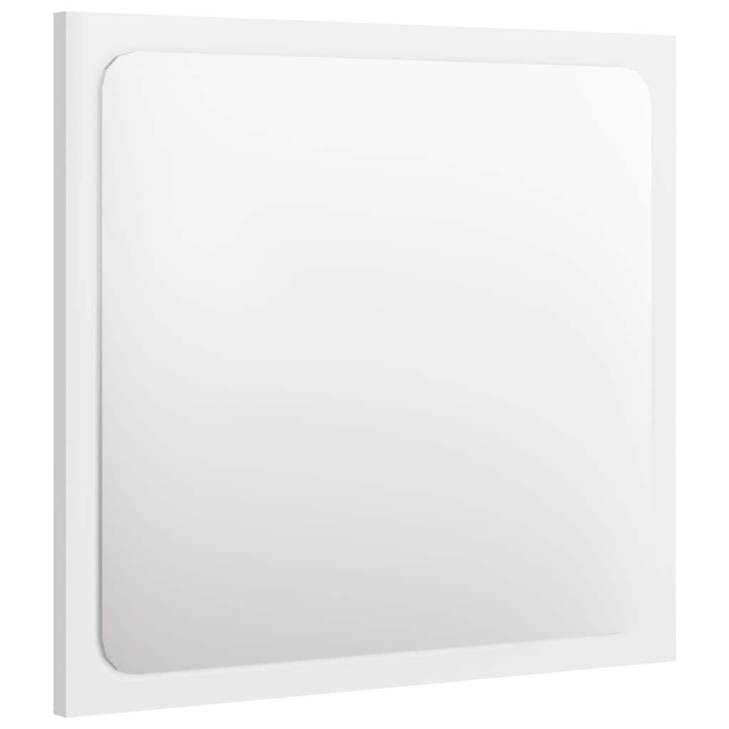 vidaXL Bathroom Furniture Set | High gloss white | Engineered wood, Acrylic