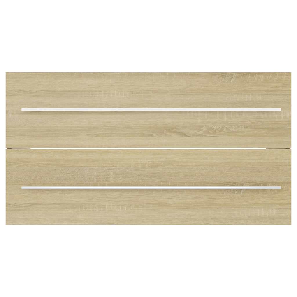 vidaXL Bathroom Furniture Set | Sonoma oak | Engineered wood | Large
