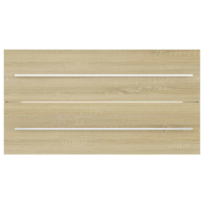 vidaXL Bathroom Furniture Set | Sonoma oak | Engineered wood | Large