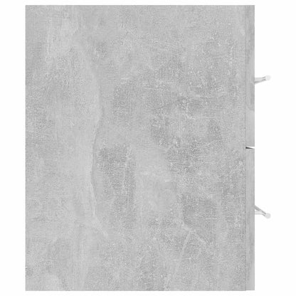 vidaXL Bathroom Furniture Set | Concrete grey | Engineered wood | Medium