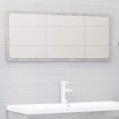 vidaXL Bathroom Furniture Set | Concrete grey | Engineered wood | Medium