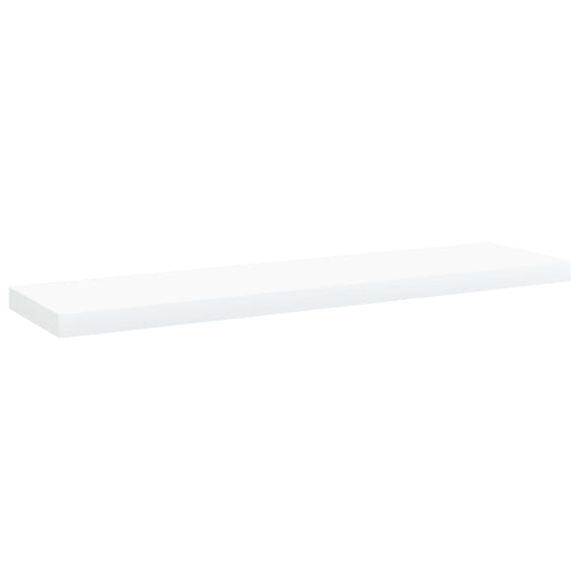 805122 vidaXL Bookshelf Boards 4 pcs White 40x10x1,5 cm Engineered Wood