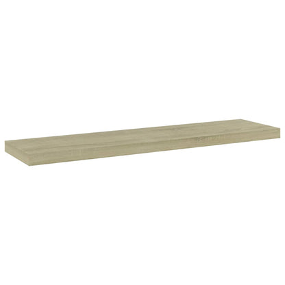 805128 vidaXL Bookshelf Boards 4 pcs Sonoma Oak 40x10x1,5 cm Engineered Wood