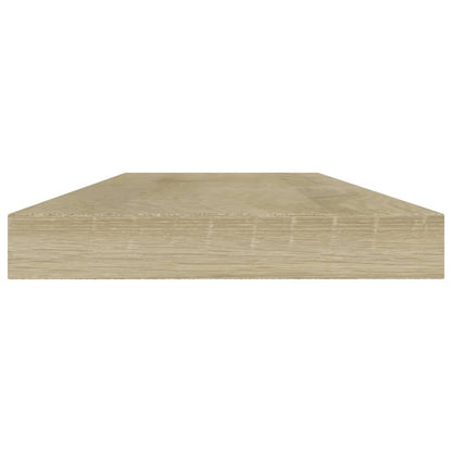 805128 vidaXL Bookshelf Boards 4 pcs Sonoma Oak 40x10x1,5 cm Engineered Wood