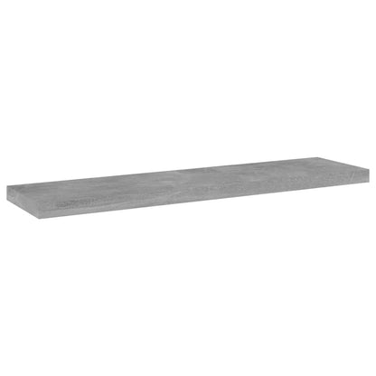 805130 vidaXL Bookshelf Boards 4 pcs Concrete Grey 40x10x1,5 cm Engineered Wood