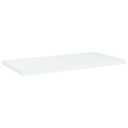 805138 vidaXL Bookshelf Boards 4 pcs White 40x20x1,5 cm Engineered Wood