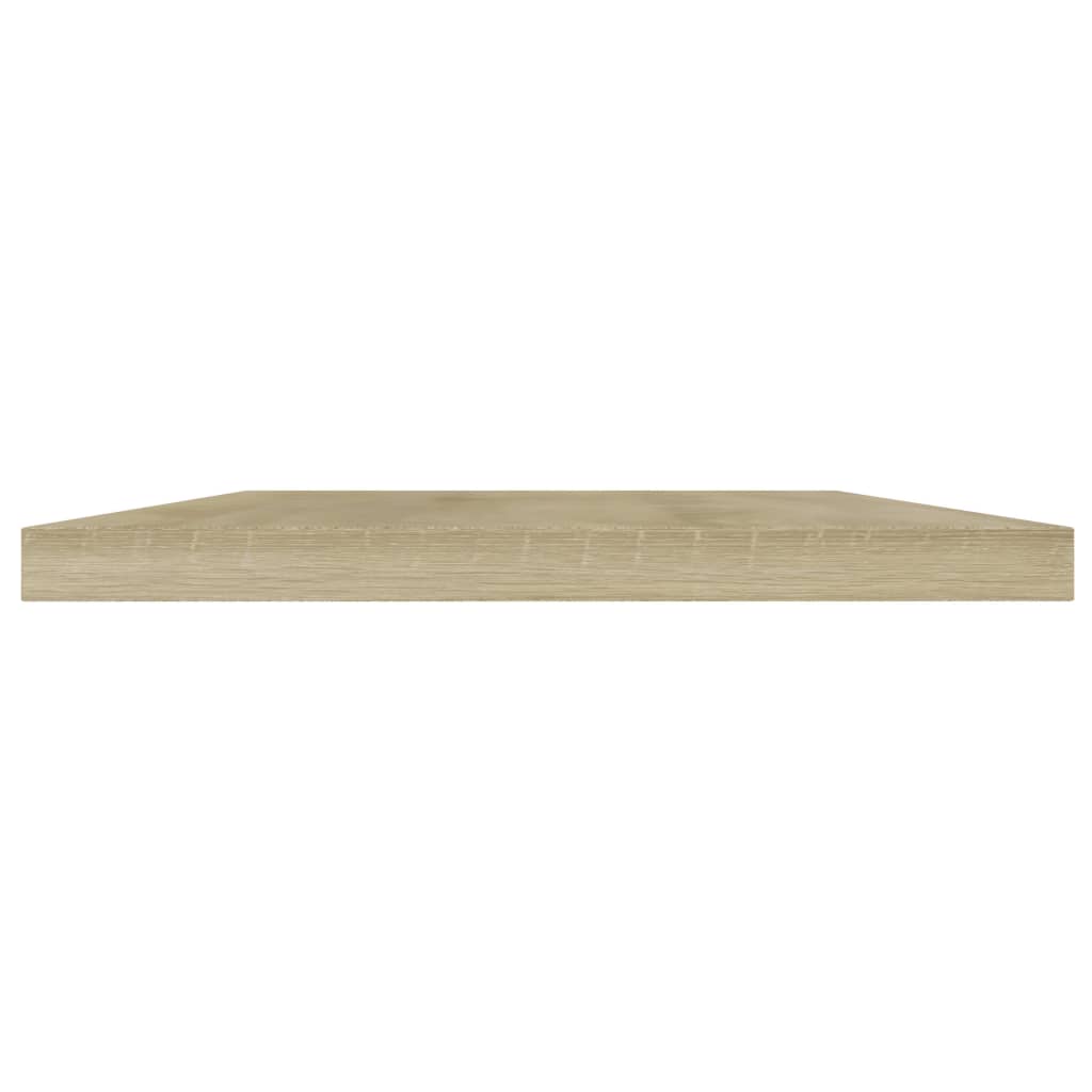 vidaXL Bookshelf Boards 4 pcs Sonoma Oak 40x20x1.5 cm Engineered Wood