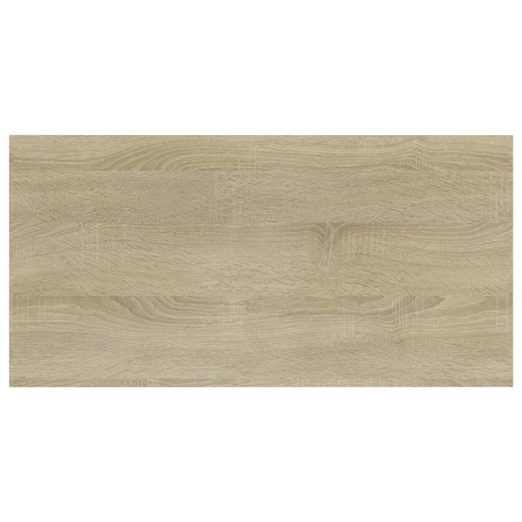 805144 vidaXL Bookshelf Boards 4 pcs Sonoma Oak 40x20x1,5 cm Engineered Wood