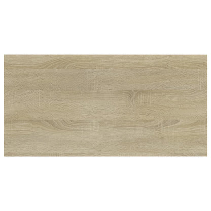 805144 vidaXL Bookshelf Boards 4 pcs Sonoma Oak 40x20x1,5 cm Engineered Wood