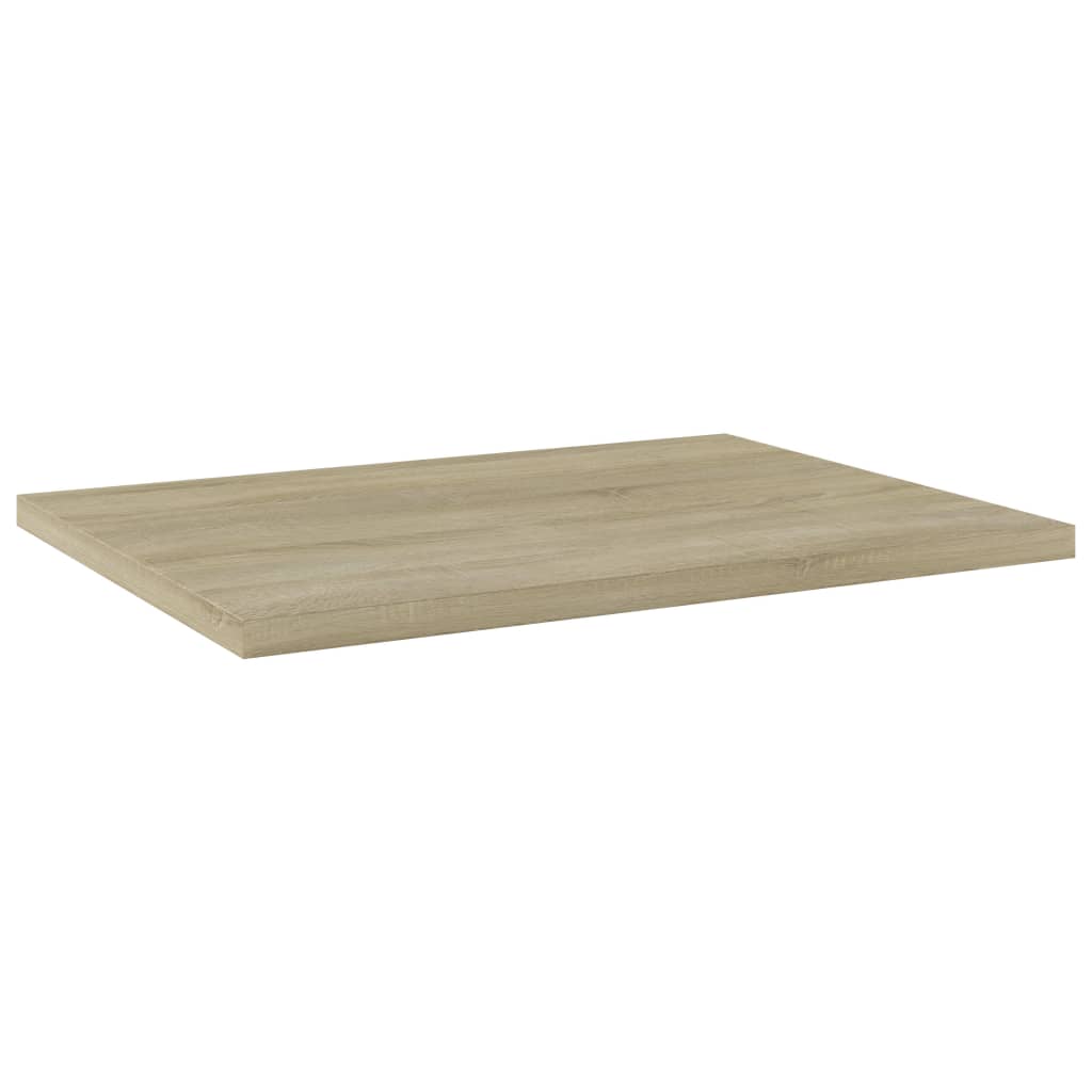 805161 vidaXL Bookshelf Boards 8 pcs Sonoma Oak 40x30x1,5 cm Engineered Wood