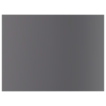 805168 vidaXL Bookshelf Boards 4 pcs High Gloss Grey 40x30x1,5 cm Engineered Wood