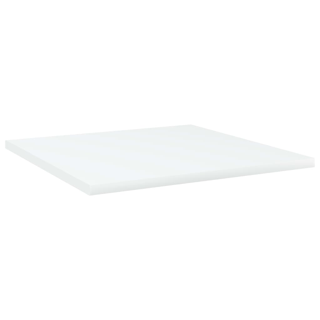 805170 vidaXL Bookshelf Boards 4 pcs White 40x40x1,5 cm Engineered Wood