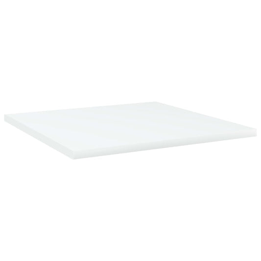 805170 vidaXL Bookshelf Boards 4 pcs White 40x40x1,5 cm Engineered Wood
