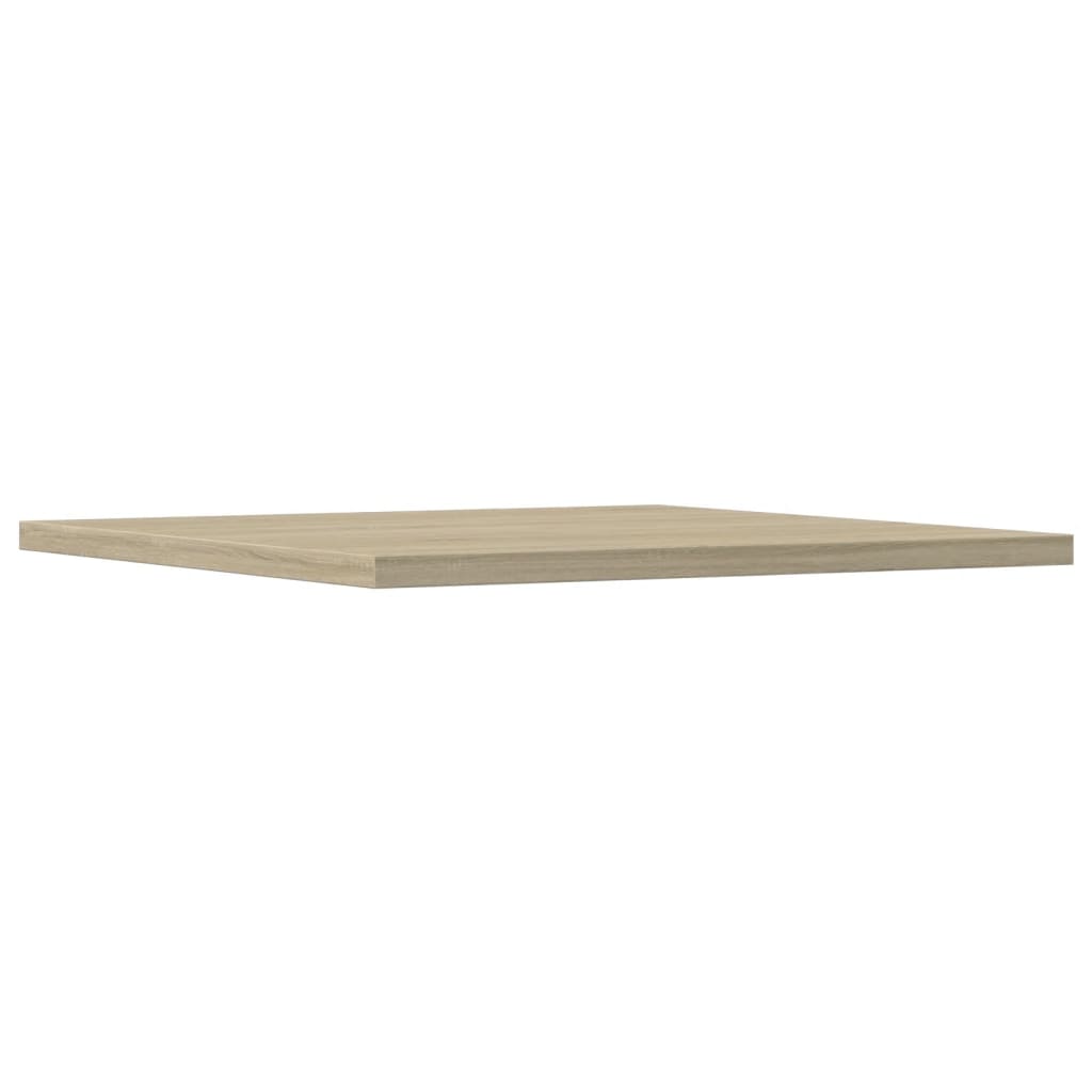 805176 vidaXL Bookshelf Boards 4 pcs Sonoma Oak 40x40x1,5 cm Engineered Wood