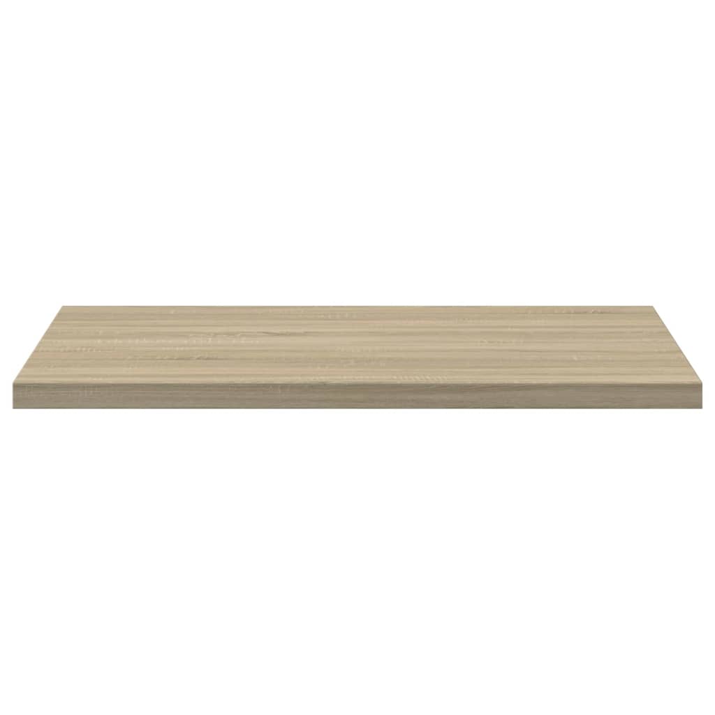 805176 vidaXL Bookshelf Boards 4 pcs Sonoma Oak 40x40x1,5 cm Engineered Wood