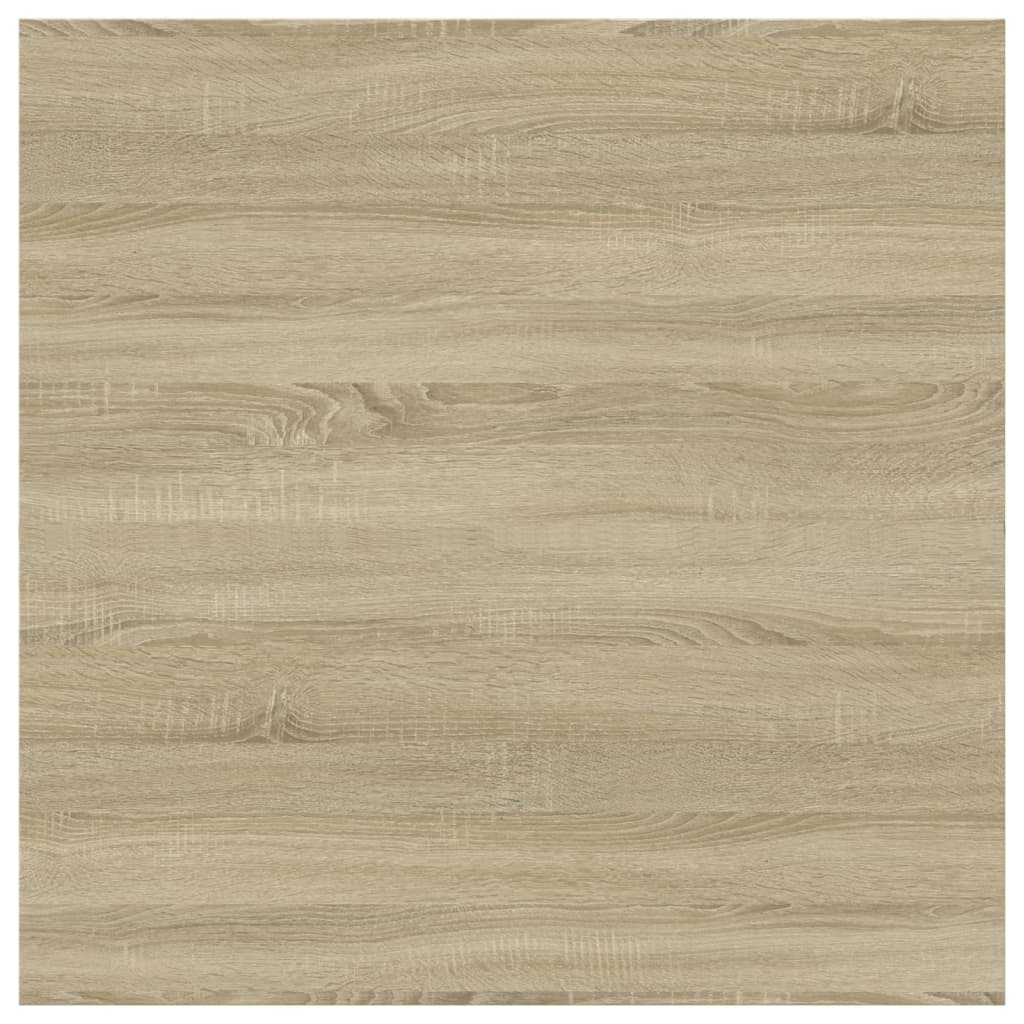 805176 vidaXL Bookshelf Boards 4 pcs Sonoma Oak 40x40x1,5 cm Engineered Wood