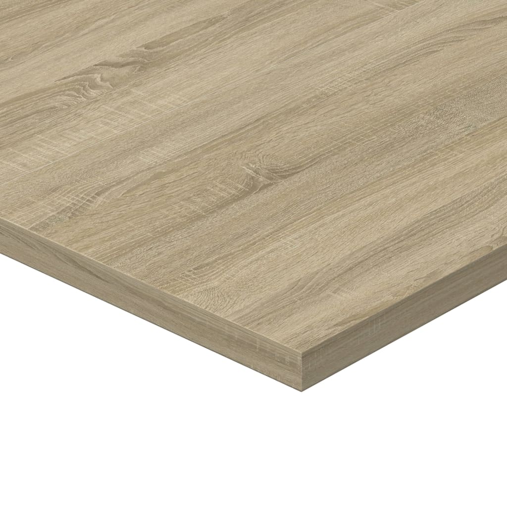 805176 vidaXL Bookshelf Boards 4 pcs Sonoma Oak 40x40x1,5 cm Engineered Wood