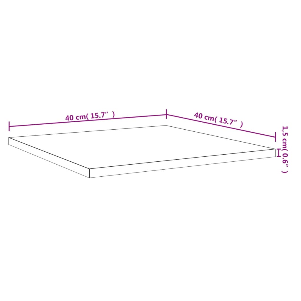 805183 vidaXL Bookshelf Boards 8 pcs High Gloss Black 40x40x1,5 cm Engineered Wood