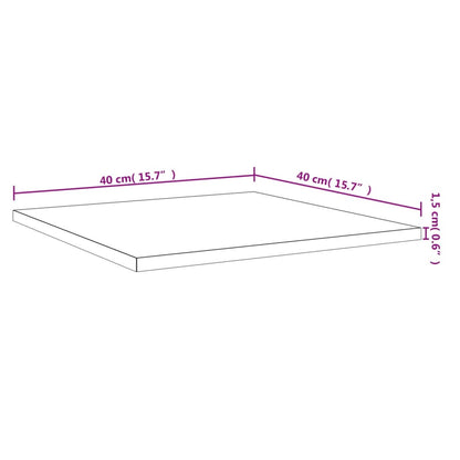 805183 vidaXL Bookshelf Boards 8 pcs High Gloss Black 40x40x1,5 cm Engineered Wood