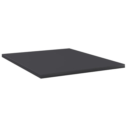vidaXL Bookshelf Boards 8 pcs Grey 40x50x1.5 cm Engineered Wood