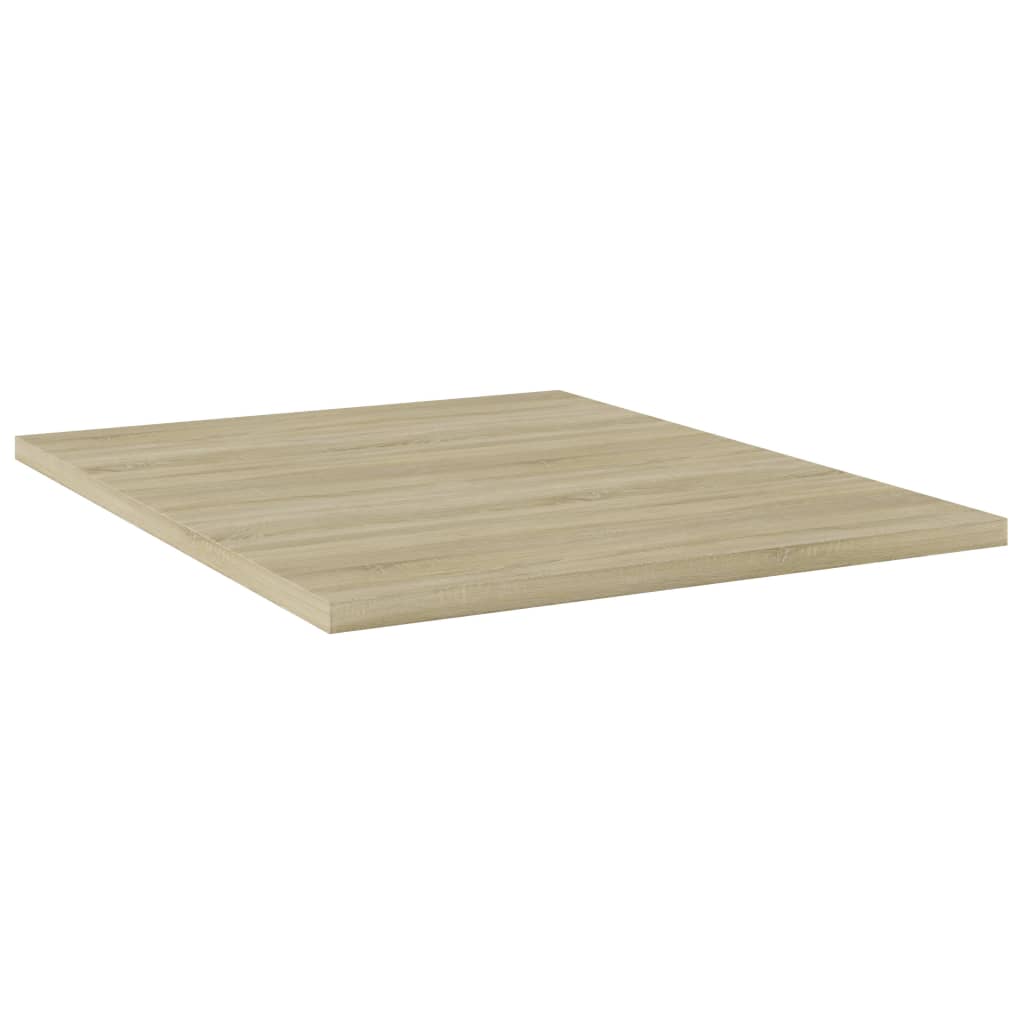805193 vidaXL Bookshelf Boards 8 pcs Sonoma Oak 40x50x1,5 cm Engineered Wood