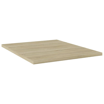 805193 vidaXL Bookshelf Boards 8 pcs Sonoma Oak 40x50x1,5 cm Engineered Wood
