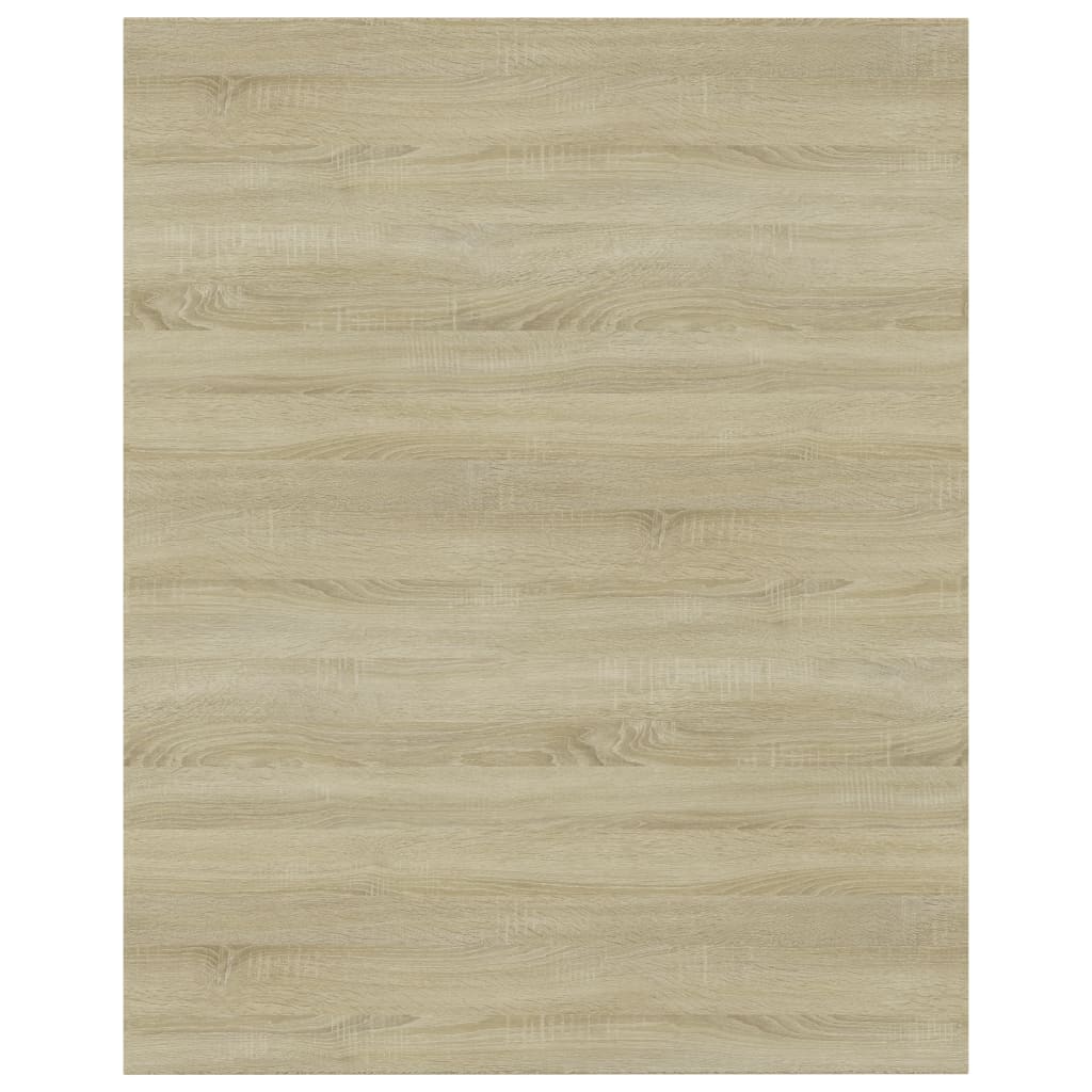 805193 vidaXL Bookshelf Boards 8 pcs Sonoma Oak 40x50x1,5 cm Engineered Wood