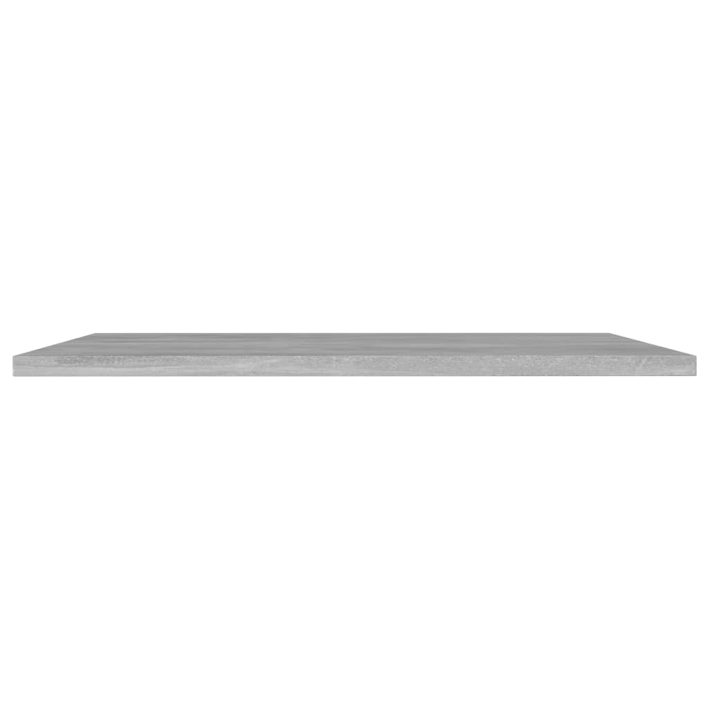 vidaXL Bookshelf Boards 4 pcs Concrete Grey 40x50x1.5 cm Engineered Wood