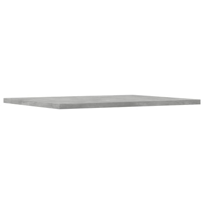vidaXL Bookshelf Boards 8 pcs Concrete Grey 40x50x1.5 cm Engineered Wood