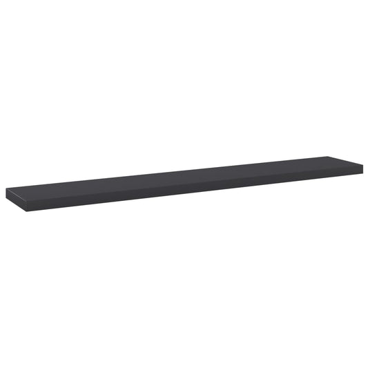 805206 vidaXL Bookshelf Boards 4 pcs Grey 60x10x1,5 cm Engineered Wood