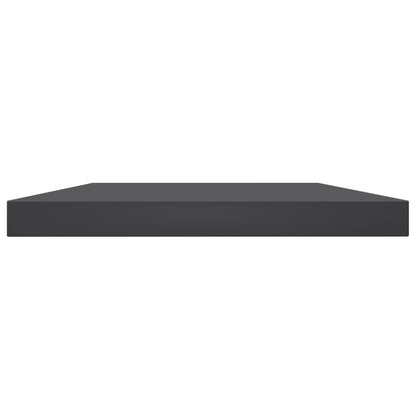vidaXL Bookshelf Boards 4 pcs Grey 60x10x1.5 cm Engineered Wood