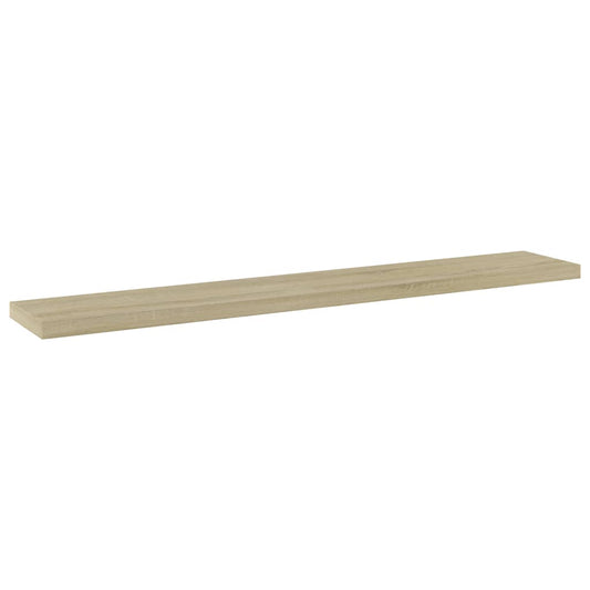 805208 vidaXL Bookshelf Boards 4 pcs Sonoma Oak 60x10x1,5 cm Engineered Wood