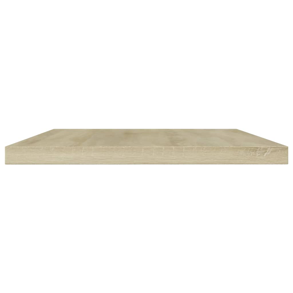 805208 vidaXL Bookshelf Boards 4 pcs Sonoma Oak 60x10x1,5 cm Engineered Wood