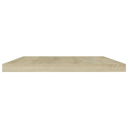 805208 vidaXL Bookshelf Boards 4 pcs Sonoma Oak 60x10x1,5 cm Engineered Wood