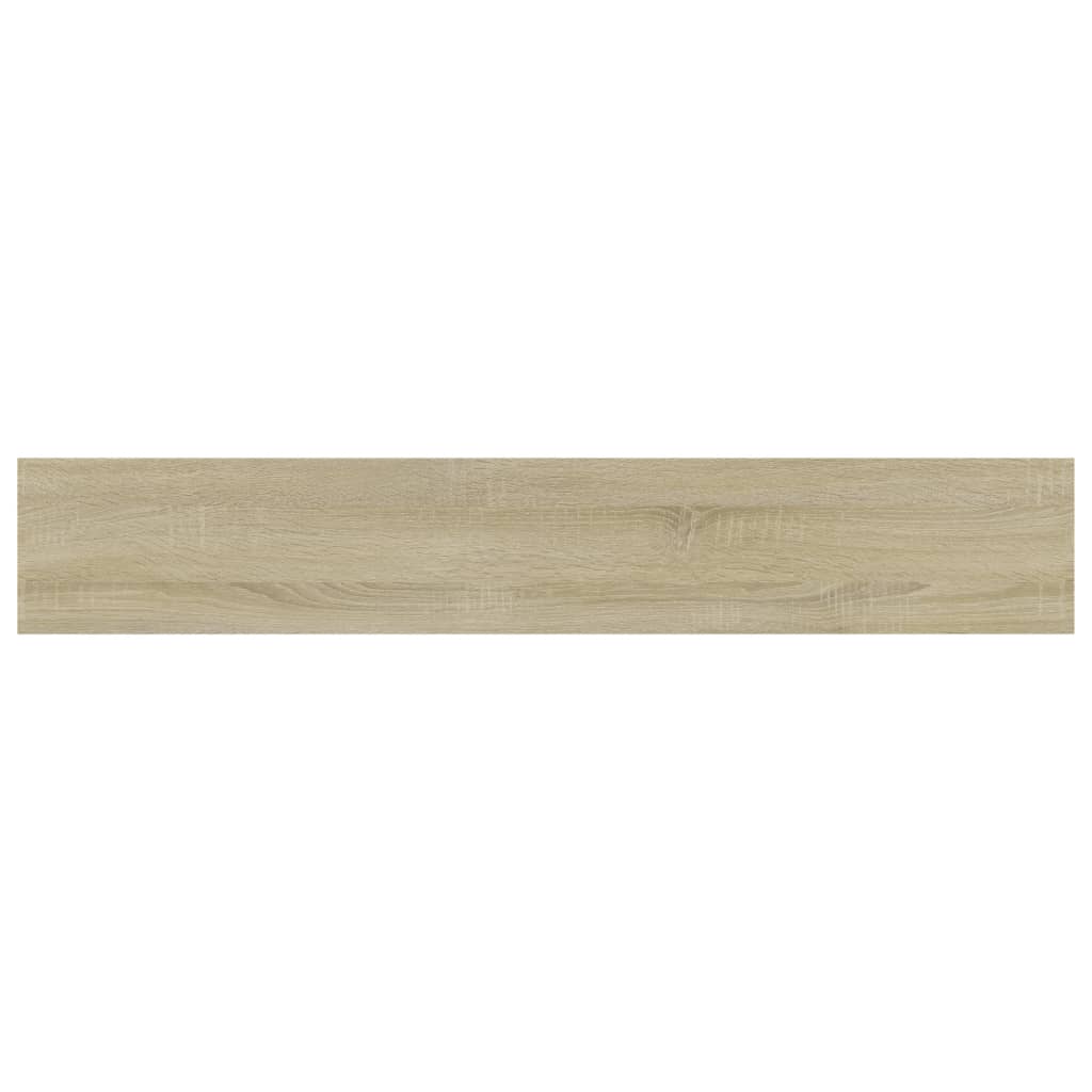 805208 vidaXL Bookshelf Boards 4 pcs Sonoma Oak 60x10x1,5 cm Engineered Wood